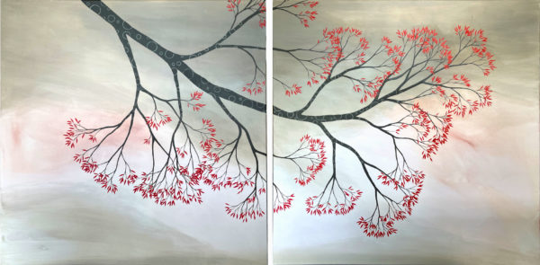 L'invitation au voyage - œuvre de Véronique BALCERZAK - VEBK33