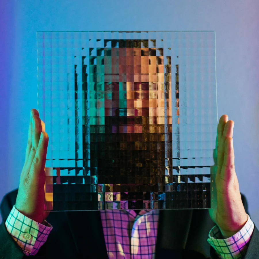 L'artiste Jason Allen au Westgate à Las Vegas. Source: The Washington Post (Mikayla Whitmore)
