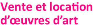 Vente et location d'œuvres d'art